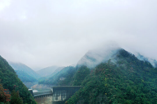 霍山風光