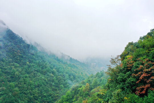 霍山風光