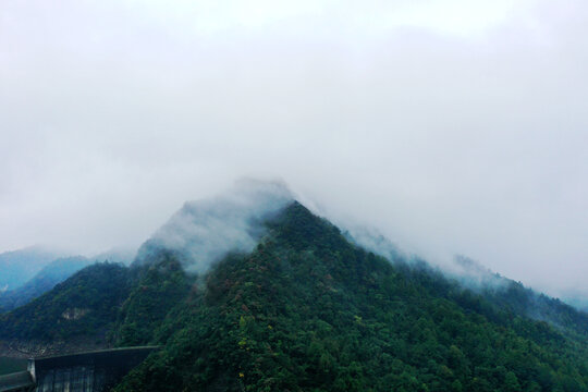 霍山風光