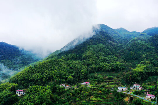 霍山風光