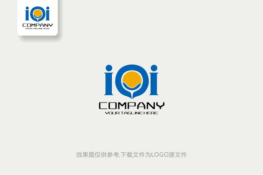 IO字母標(biāo)志互聯(lián)網(wǎng)LOGO