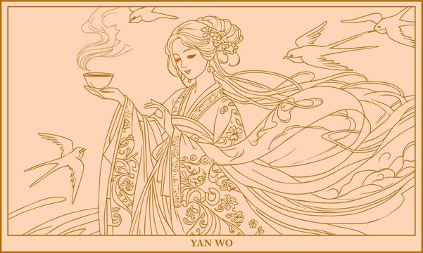 燕窩包裝插畫