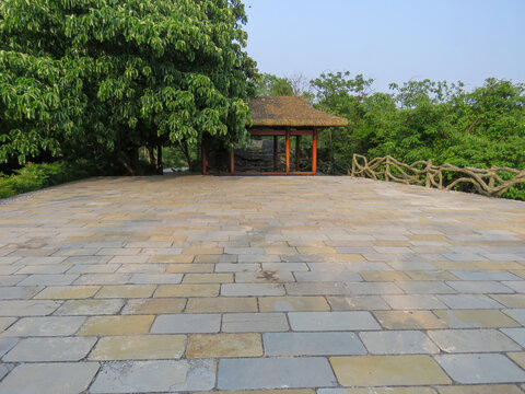 中國貴州安順黃果樹瀑布旅游風光