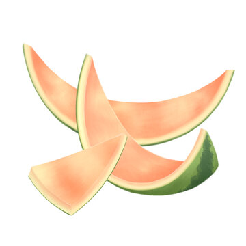 吃剩的西瓜皮
