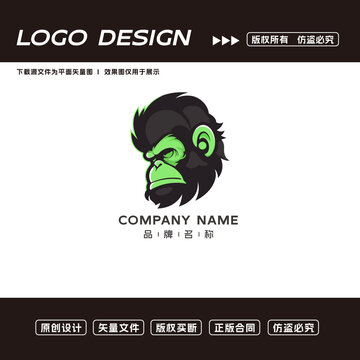 大猩猩logo標(biāo)志