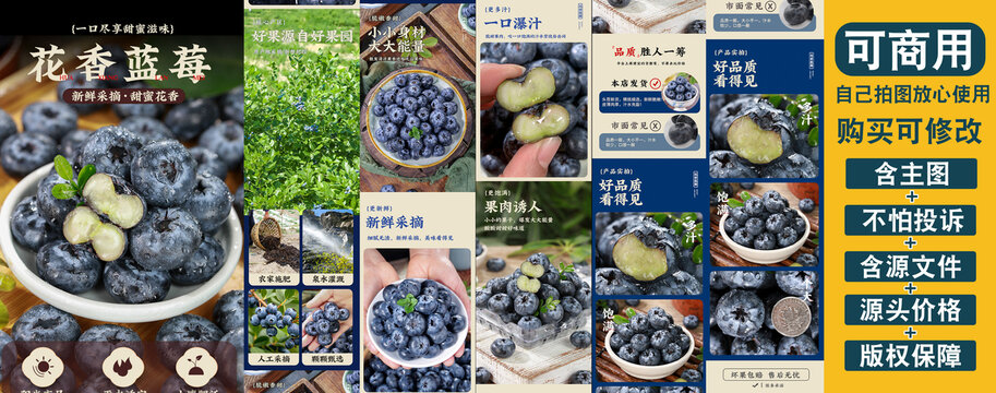 花香藍莓詳情