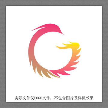 GJ鳳凰LOGO設(shè)計