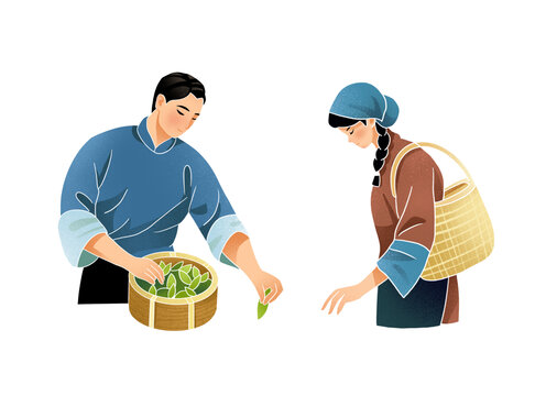 采茶人物