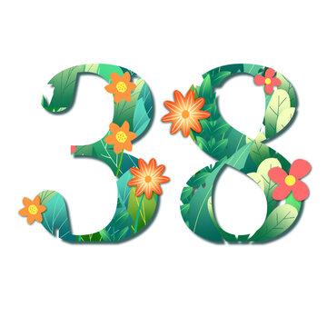 38字體