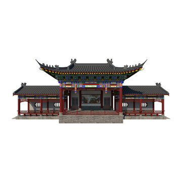 戲臺立面效果圖