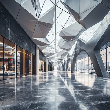 科技感建筑裝飾裝修