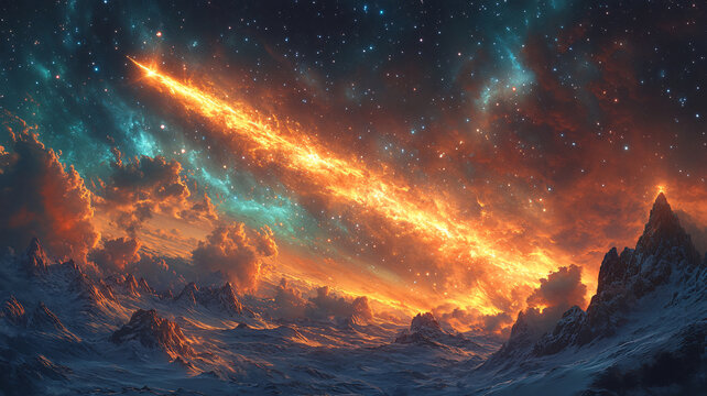 星空與極光