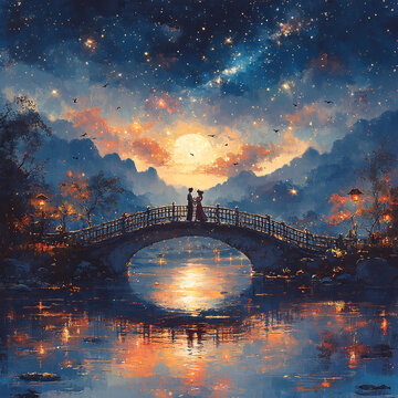 意境鵲橋