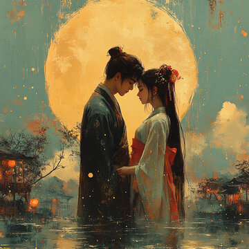 古風(fēng)情侶