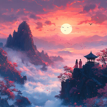 天界曉鐘風(fēng)景