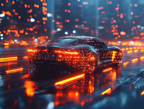 科技感汽車