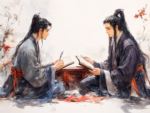古裝讀書人