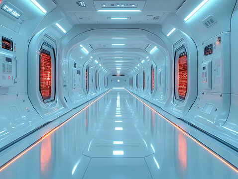 宇宙飛船走廊
