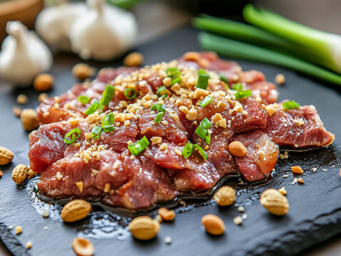 蒜蓉牛肉