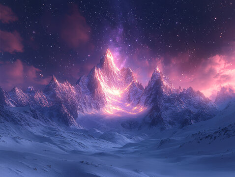 雪山大場(chǎng)景