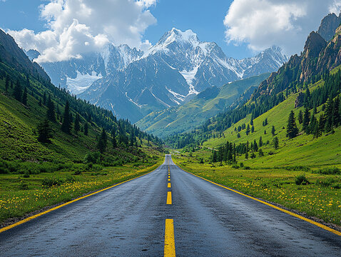 意境高山道路