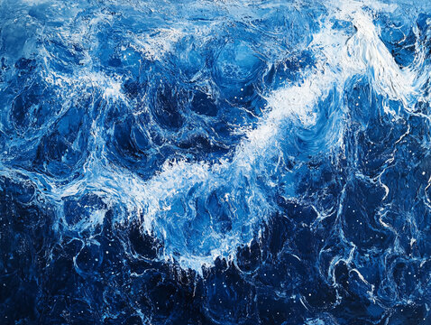 海洋流體畫(huà)