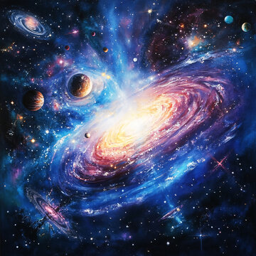 神秘絢麗宇宙