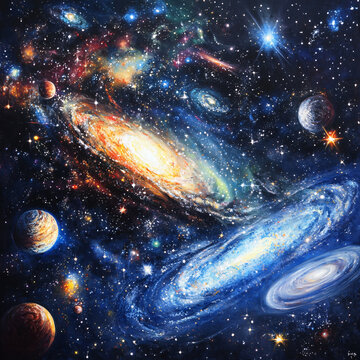 神秘絢麗宇宙