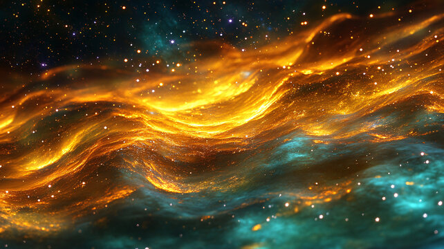 海洋流體畫宇宙