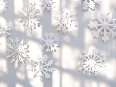 雪花效果圖
