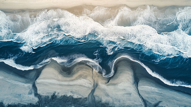 海洋流體畫