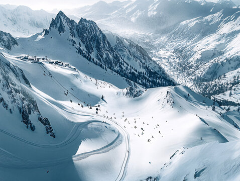 滑雪壁紙