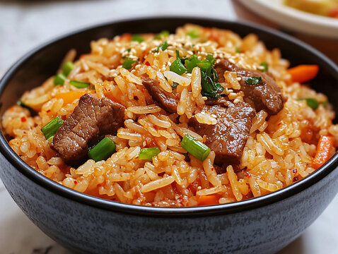 麻麻辣辣牛肉炒飯