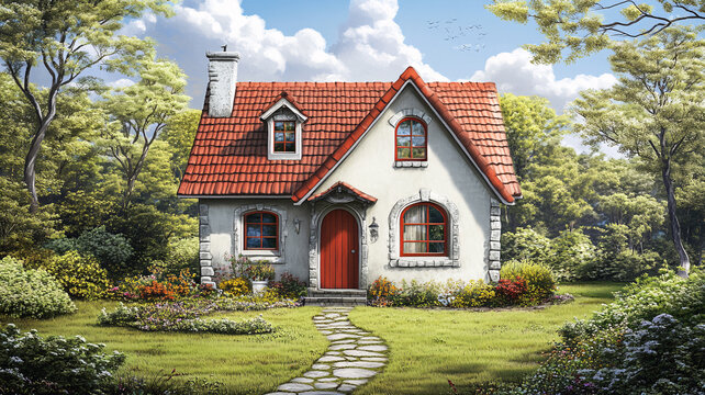 歐式小屋