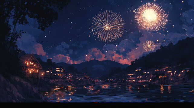 風(fēng)景厚涂