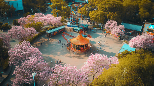 櫻花主題廣場