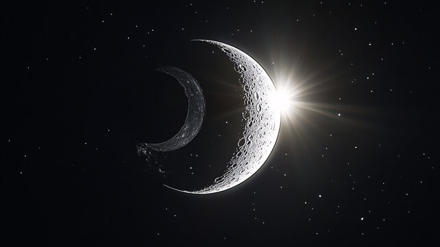 月球星球光