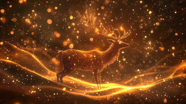 唯美夢(mèng)幻鹿