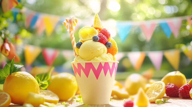 夏日清涼生日派對