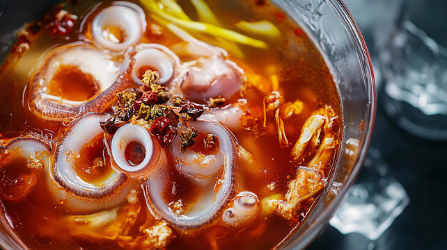 五香魷魚清湯鍋