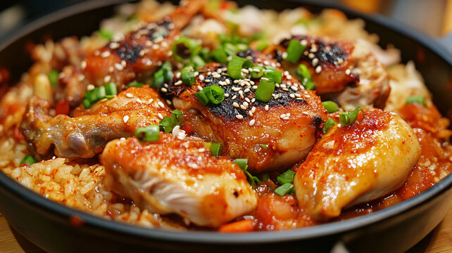 照燒雞拌飯