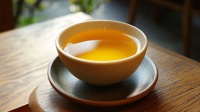 茶湯金黃
