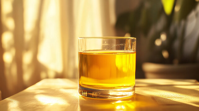 逆光茶湯