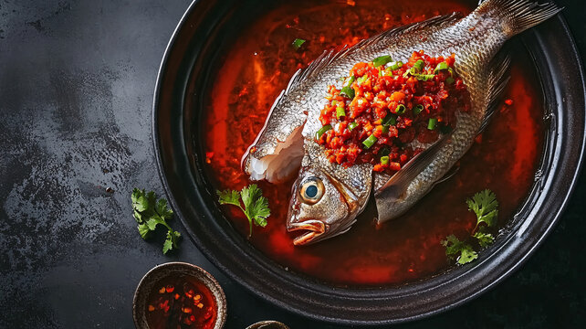 紅油鱸魚