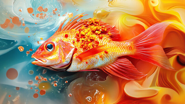 創(chuàng)意金魚潮流