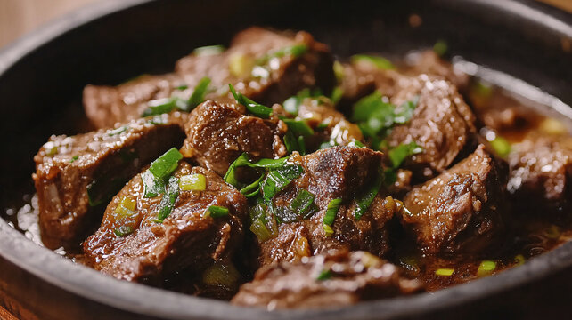黃燜牛肉煲仔牛肉