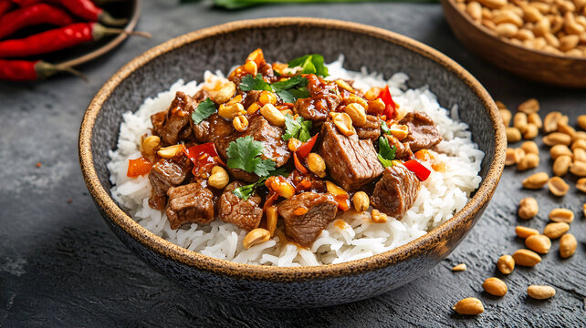 黃豆燜牛腩飯