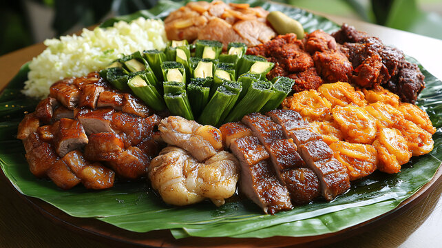 芭蕉葉烤肉