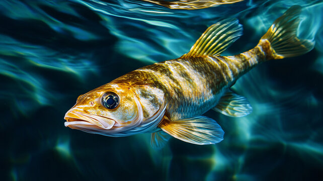 鯉魚水面呼吸