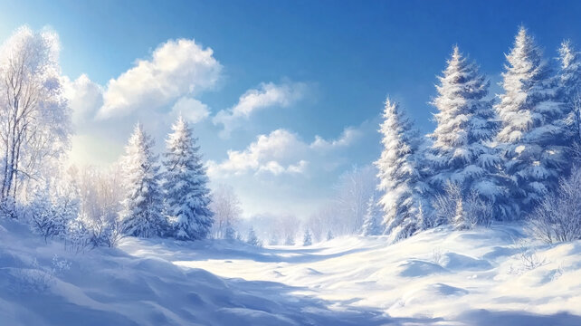 雪景風景